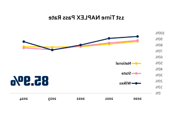 Nesbitt School of Pharmacy NAPLEX (Pharmacy Board) First Time Pass Rates: 94.5% (2020) | 91.4% (2021) | 80.3% (2022) | 71.9% (2023) | 85.9% (2024)